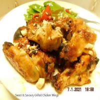 Sweet & Savory Grilled Chicken Wings_image