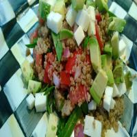 Greek Quinoa Salad With Avocados! image