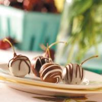 Stuffed Cherries Dipped in Chocolate image