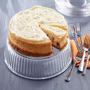 Carrot Cake Cheesecake with Raisins_image