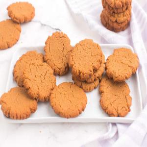 Flourless Peanut Butter Cookies - easy gluten free cookie recipe!_image