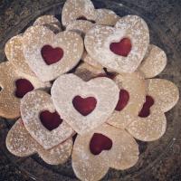 Linzer Heart Sandwich Cookies image