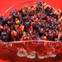 Brandied Cranberries With Walnuts image