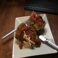 Stuffed Peppers with Frozen Cauliflower Rice image