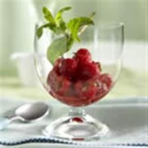 Gale Gand's Minted Raspberries_image