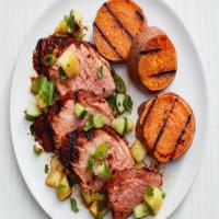 Grilled Pork Tenderloin and Sweet Potatoes image