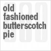 Old Fashioned Butterscotch Pie_image