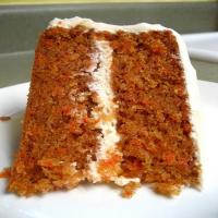 Delectable Carrot Cake With Cream Cheese Frosting_image