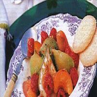 Fig, Apricot, and Raspberry Brûlée image