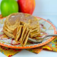 Low Calorie Apple-Cinnamon Pancakes image