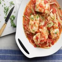 Cod with Fennel, Dill and Tomato image