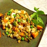 Garden Vegetable Lentil Salad_image