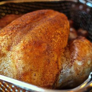 Erick's Deep Fried Rosemary Turkey_image
