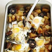 Healthy egg & chips image