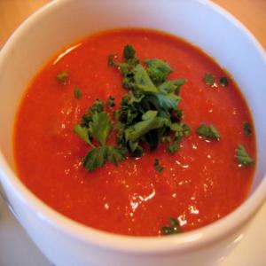 Chilled Red Pepper Soup_image