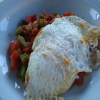 Tastira (Tunisian Fried Peppers and Eggs) image