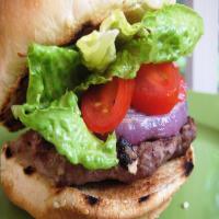 Feta Burgers With Grilled Red Onions image