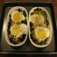 Eggs with Mushrooms and Spinach_image