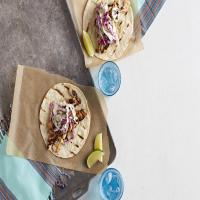Ancho Chile-Fish Tacos with Creamy Cabbage Slaw image