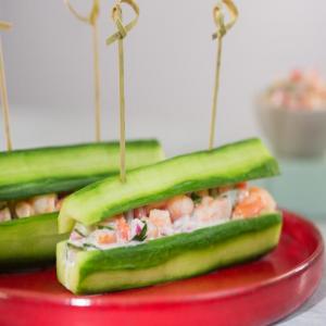 Cucumber Shrimp Breadless Hoagie_image
