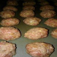 Baked Old School Meatballs image