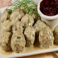 Swedish Meatballs with Creamy Dill Sauce image