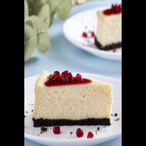 Chocolate-Pomegranate Cheesecake image