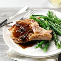 Pork Chops with Honey-Balsamic Glaze image