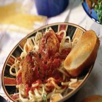 Spaghetti and Spicy Rice Balls_image