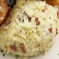 Andouille and White Cheddar Cheese Grits image