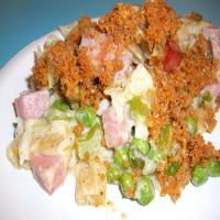 Amish Baked Noodles With Ham image
