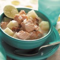 Salmon Chowder with Bacon image