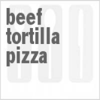 Beef Tortilla Pizza_image