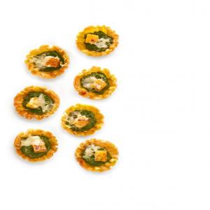 Squash Tartlets with Kale Pesto_image