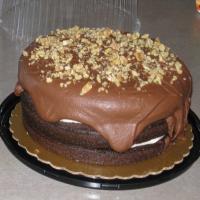 Chocolate Cream Cheese Brownie Cake image