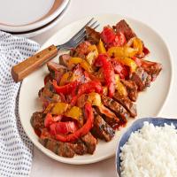 BBQ Grilled Pepper Steak for Two image