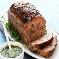 Meatloaf with Herb Sauce image