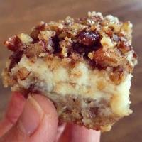 Pecan Cheesecake Squares - Nutty Goodness image