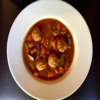 Easy Healthy Vegetable Meatball Soup {Instant Pot or Slow Cooker}_image