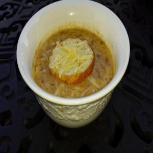 Creamy Onion Soup from Brasserie Le Coze image