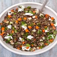 French Lentil Salad with Goat Cheese_image