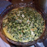 Crustless Spinach Quiche_image