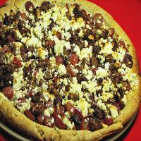 Sausage, Grape, and Goat Cheese Pizza_image