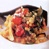 Broiled Vegetables with Toasted Israeli Couscous image