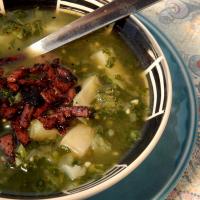Chilled Kale and Potato Soup_image