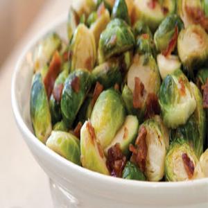 Honey-Roasted Brussels Sprouts And Bacon Recipe - (4.5/5)_image