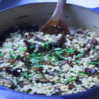 Roasted Eggplant and Israeli Couscous Salad Recipe - (4.5/5) image