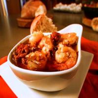 Shrimp and Chorizo in Garlic Sauce_image