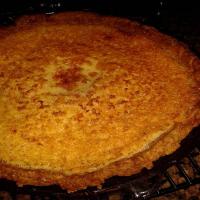 Buttermilk Pie with Pecan Crust_image