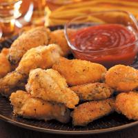 Spicy Breaded Chicken Wings image